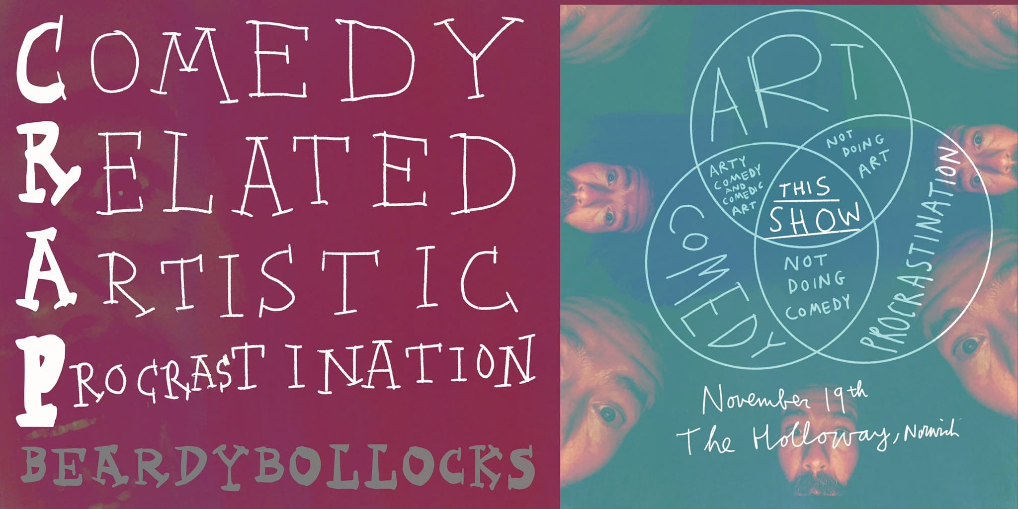 Comedy Related Artistic Procrastination (C.R.A.P.)
